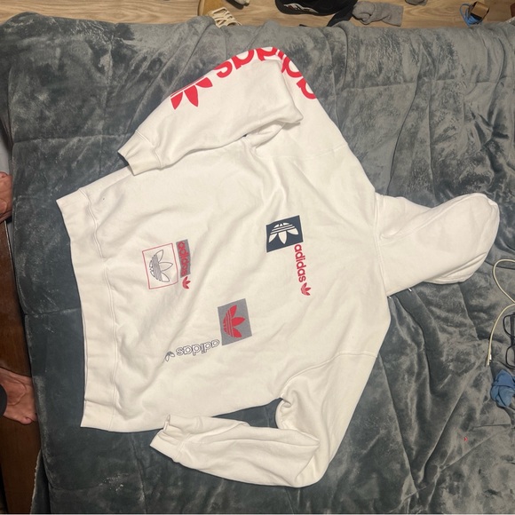 Mens adidas men’s hoodie size L - Picture 3 of 5